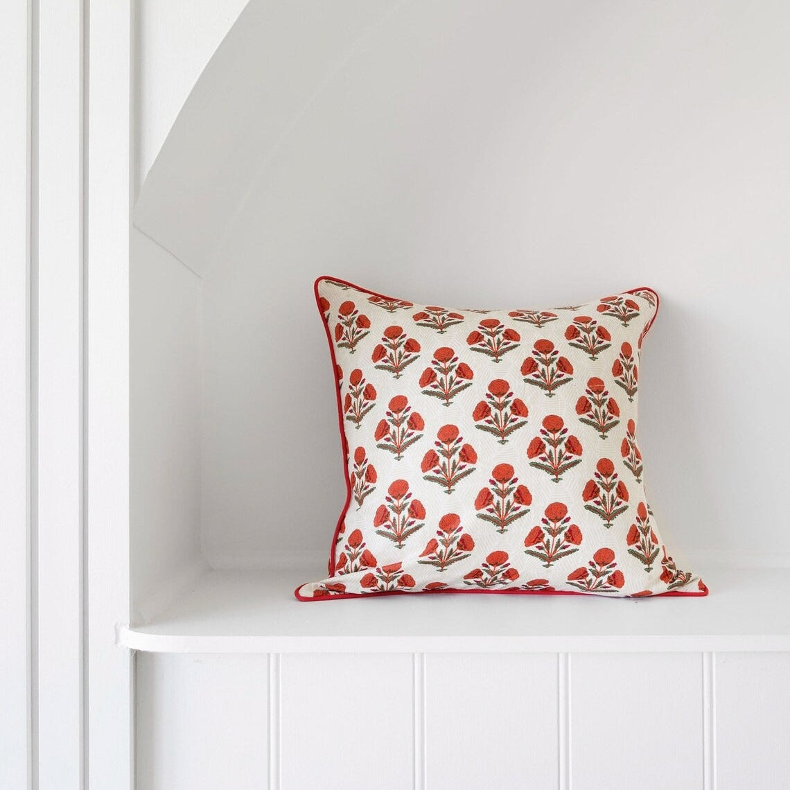 Mexican Frida Floral Cushion Cover - Garden Harmony