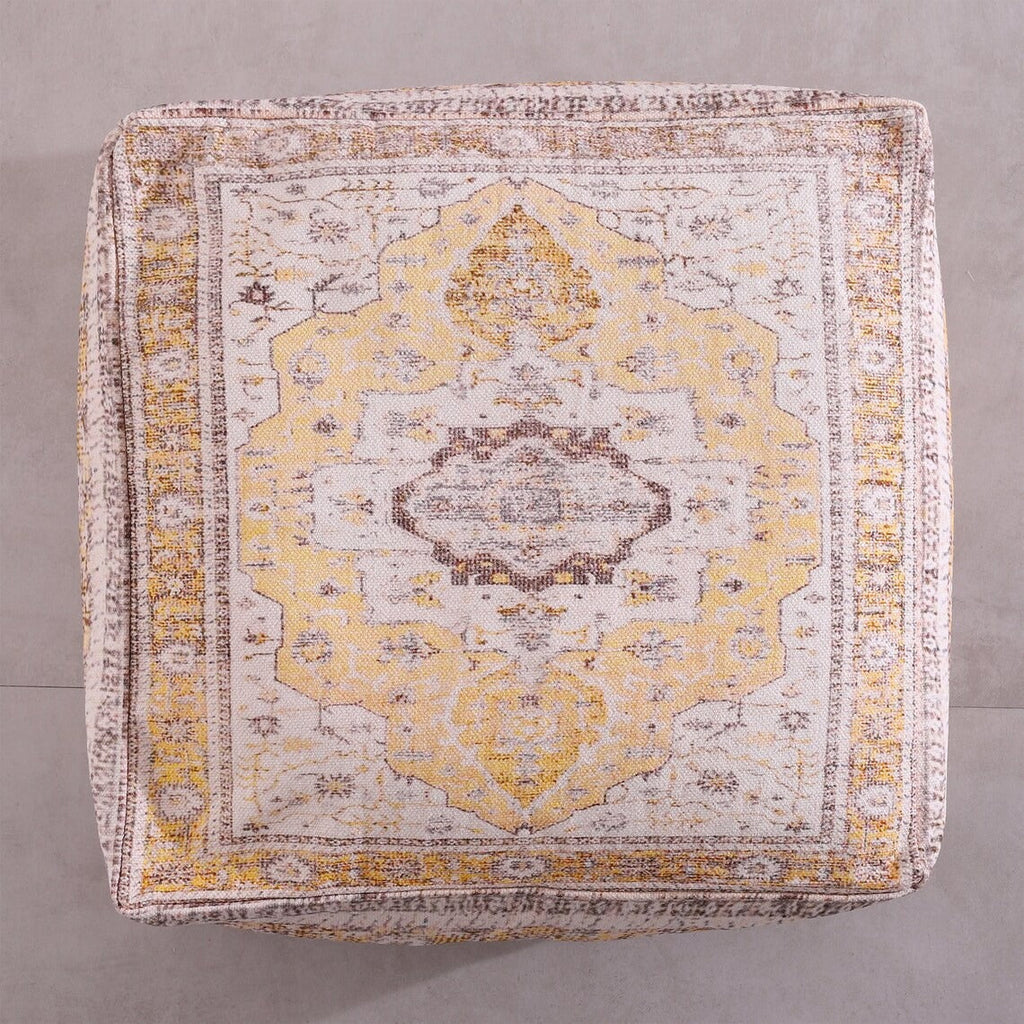 Moroccan Ottoman Cushion Cover, Pouf, Footstool - Empire
