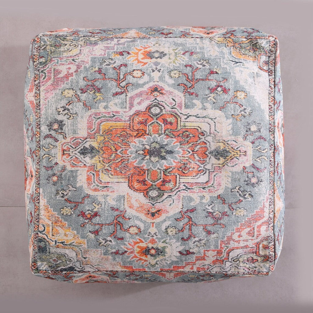 Moroccan Ottoman Cushion Cover, Pouf, Footstool - Turkish Treasure