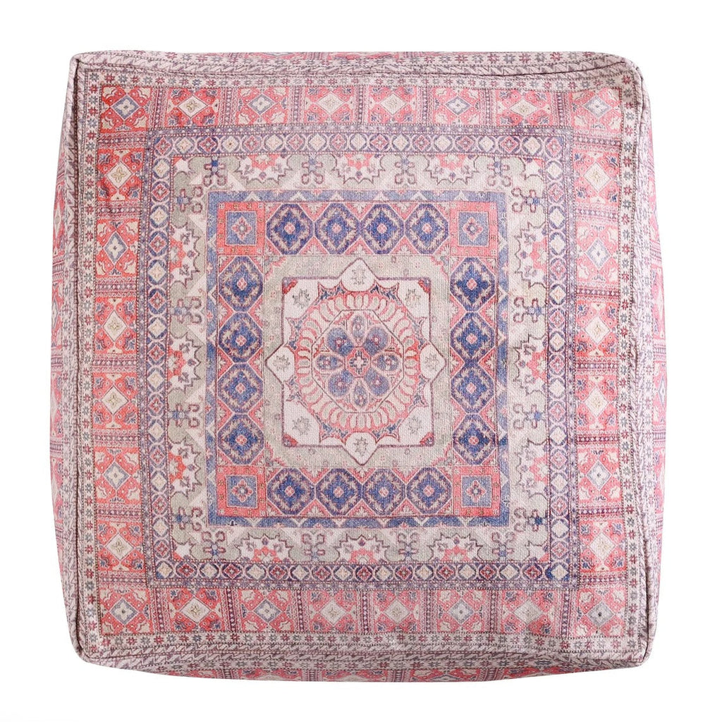 Moroccan Ottoman Cushion Cover, Pouf, Footstool - Breezy