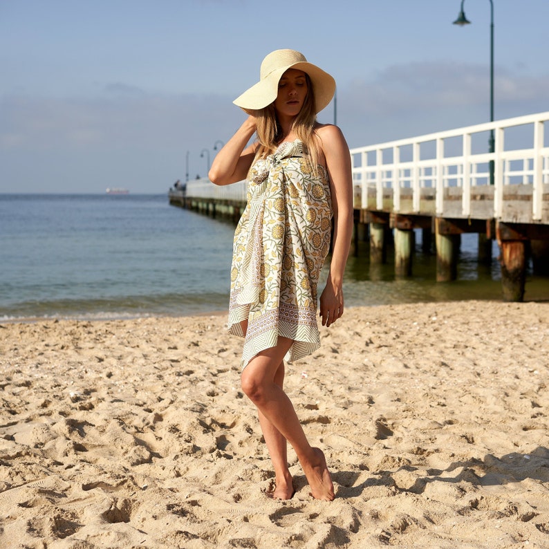 'Summer Vacay' 100% Cotton Sarong