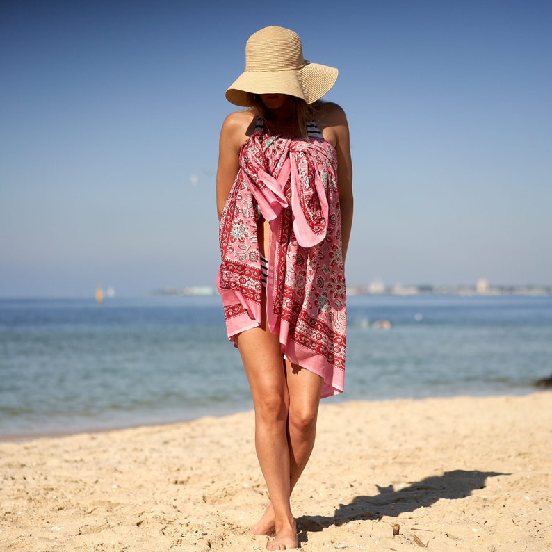 'Ocean Harmony' 100% Cotton Sarong