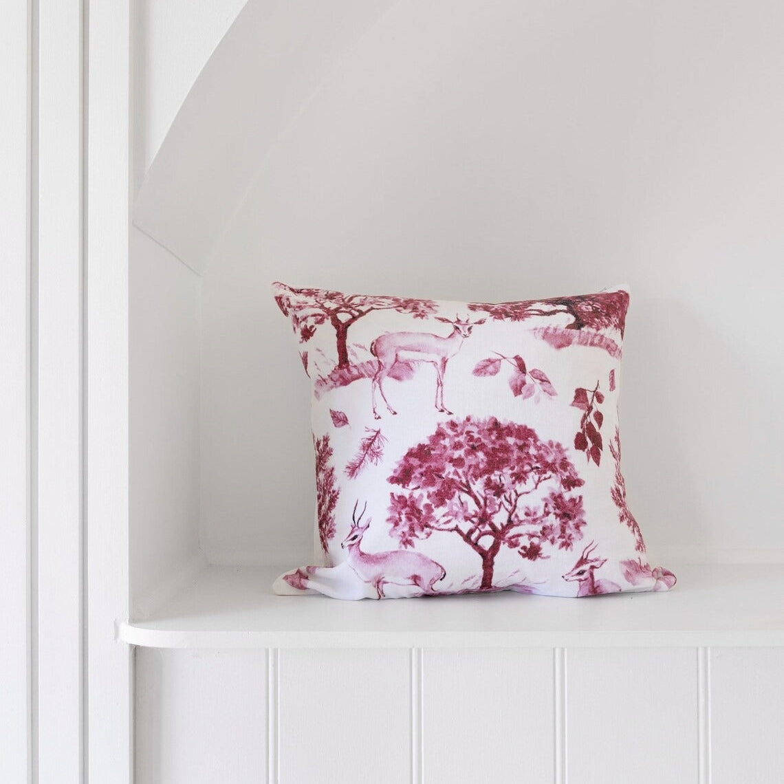 Linen Connections Luxury Velvet Cushion Covers - Cheery Blossom