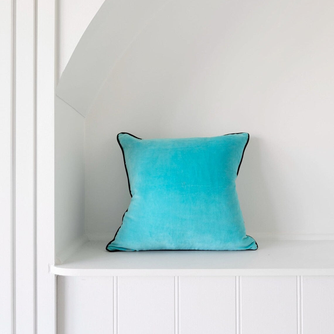 Linen Connections Luxury Velvet Cushion Covers - Sky Blue