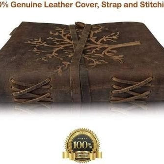 Vintage Recycled Paper Journal - Creative Exploration