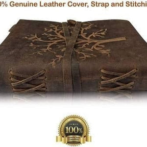 Vintage Recycled Paper Journal - Creative Exploration
