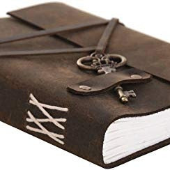 Vintage Leather Journal - Midnight Moonshine