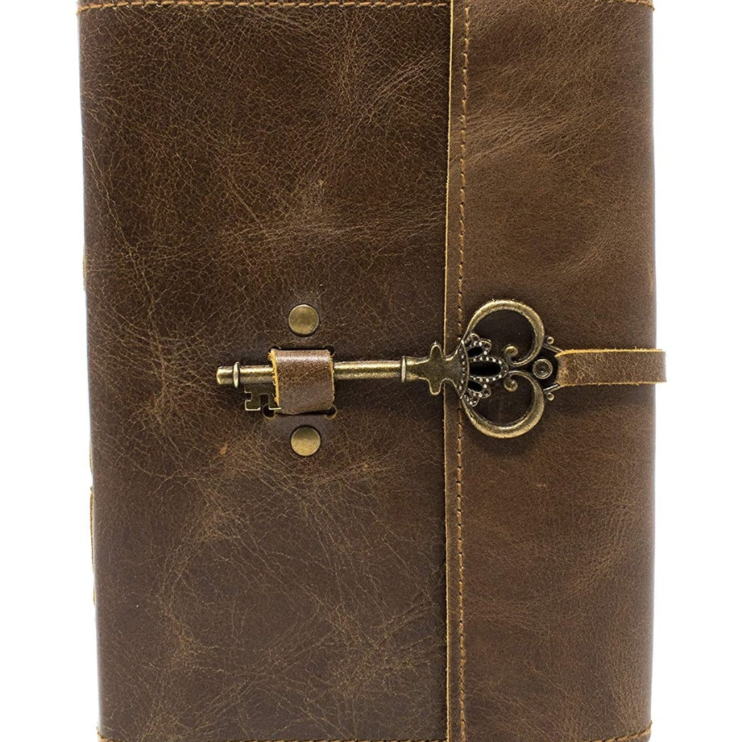 Vintage Recycled Paper Journal - Sage's Spell-book