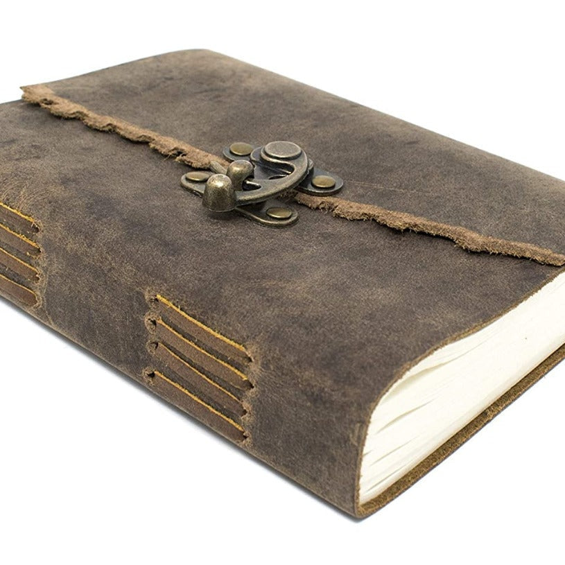 Vintage Recycled Paper Journal - Treasure Trove