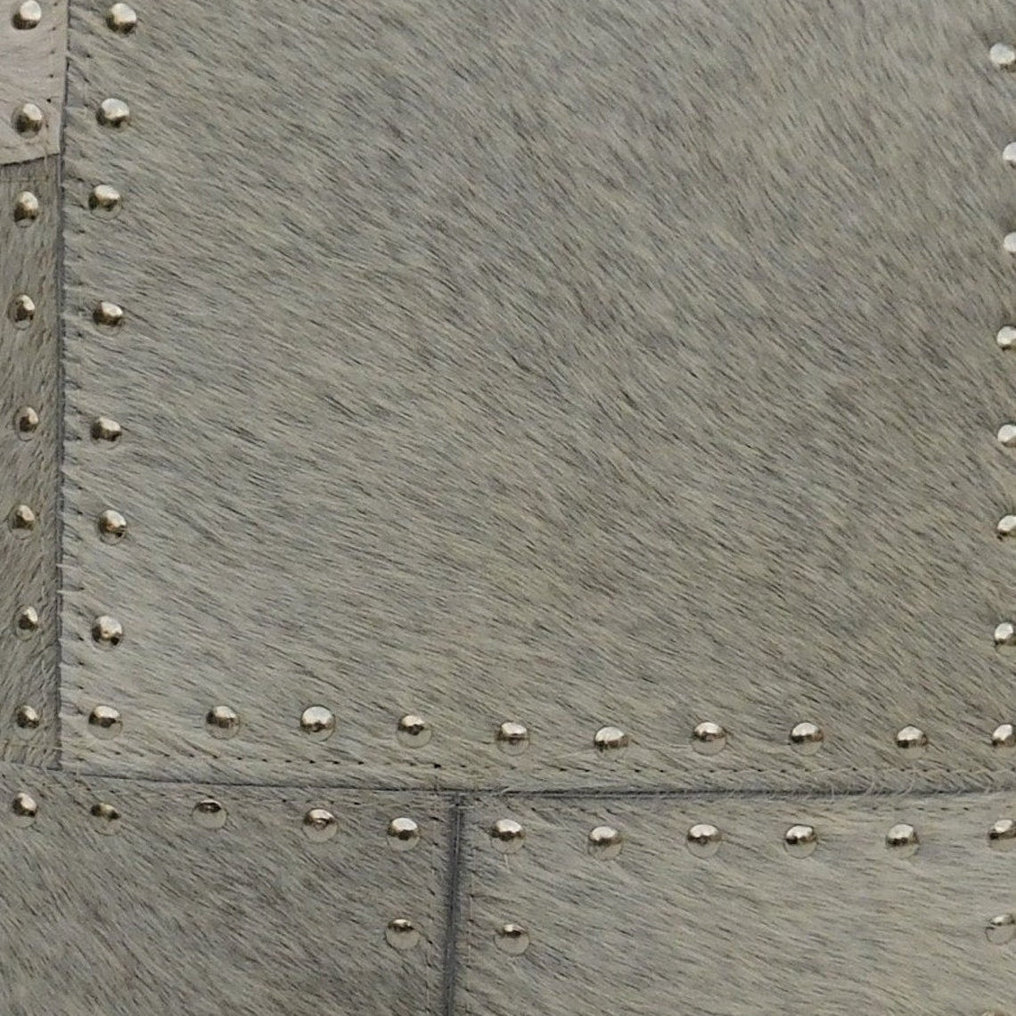 Exotic Cowhide Cushion Cover - Grey Pillowcase