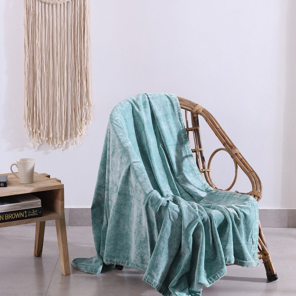 Luxury Cotton Throw Wool Rug Blanket - Boho Beauty