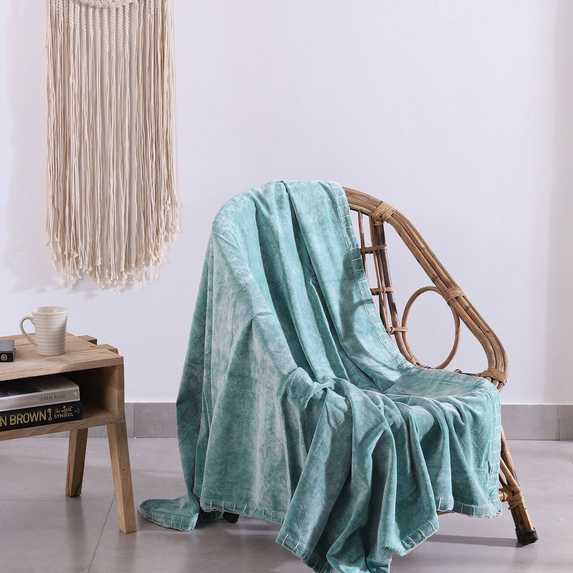 Luxury Cotton Throw Wool Rug Blanket - Boho Beauty