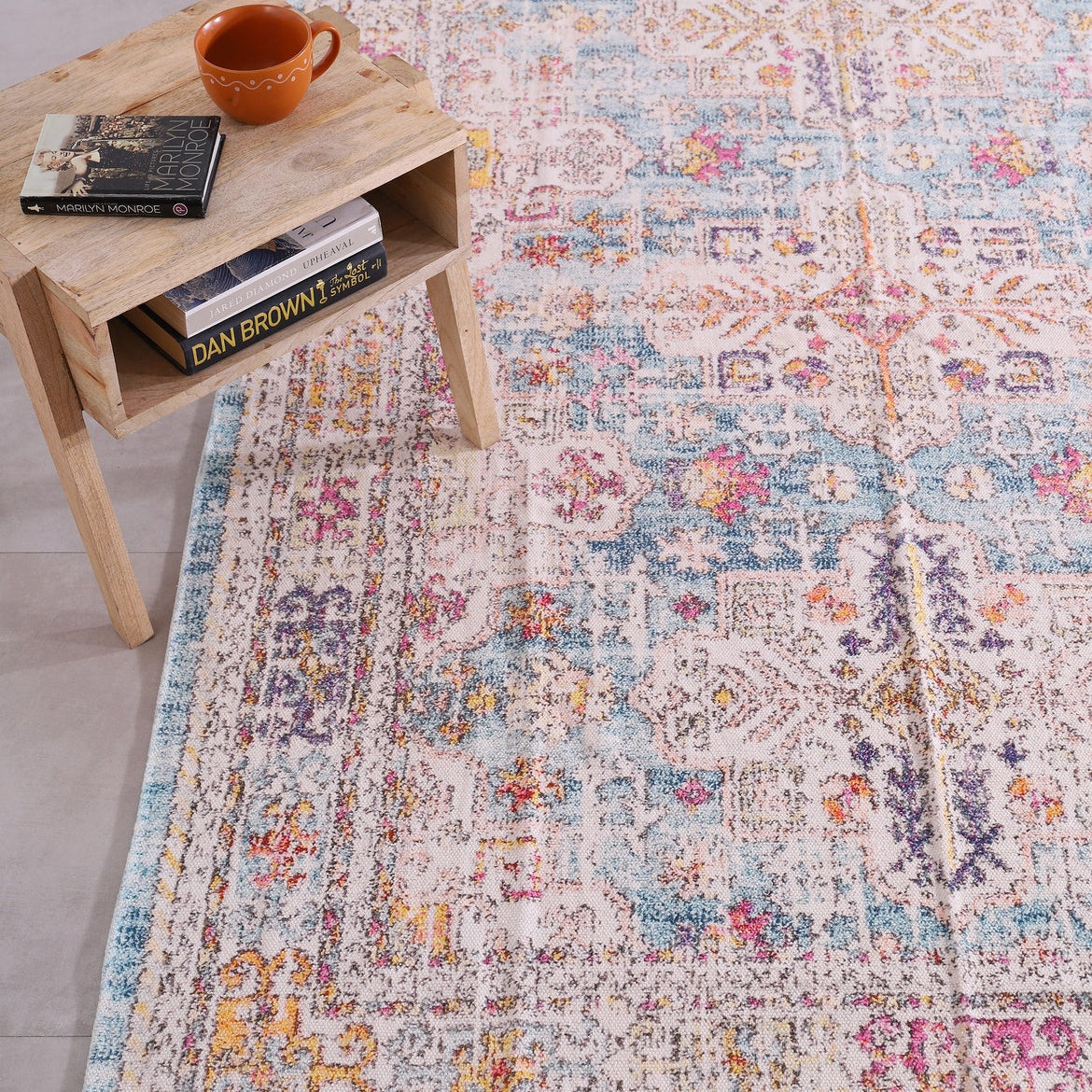 Moroccan Oasis Boho Rug