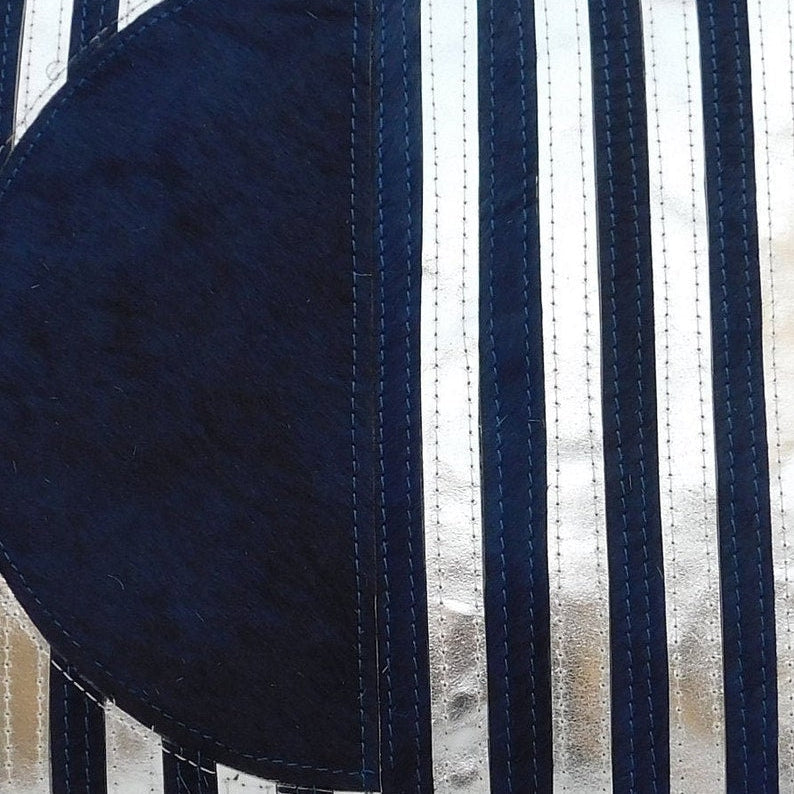 Exotic Cowhide Cushion Cover - Silver Mix Pillowcase