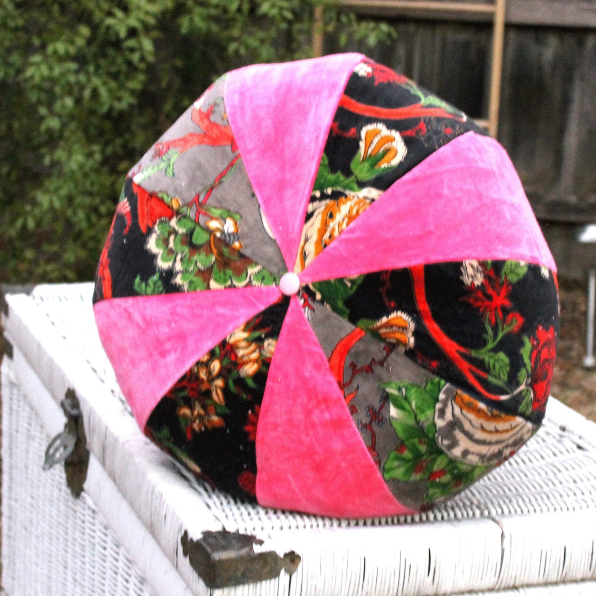 100% Cotton Velvet Cushion Cover - Gypsy Whimsy
