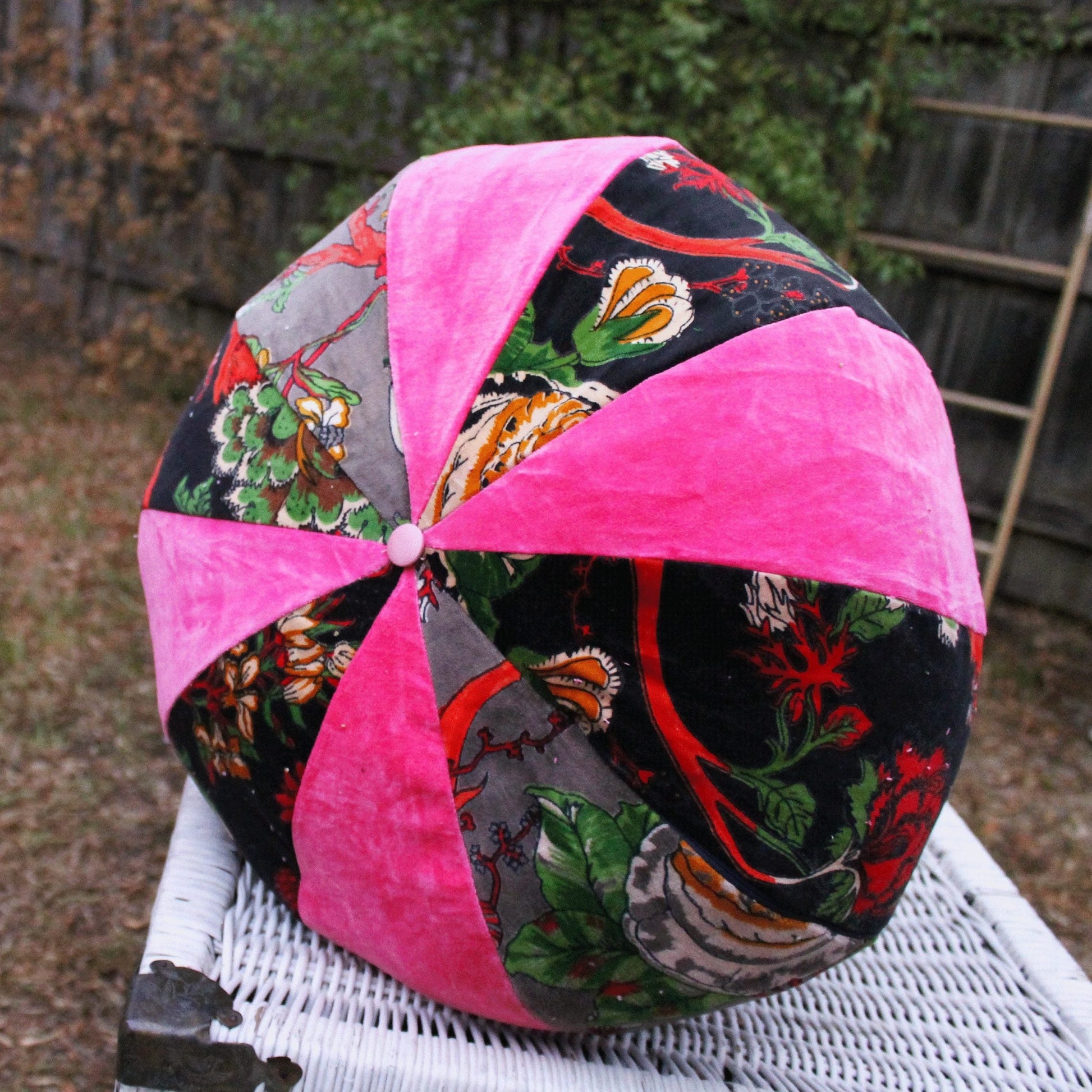100% Cotton Velvet Cushion Cover - Gypsy Whimsy
