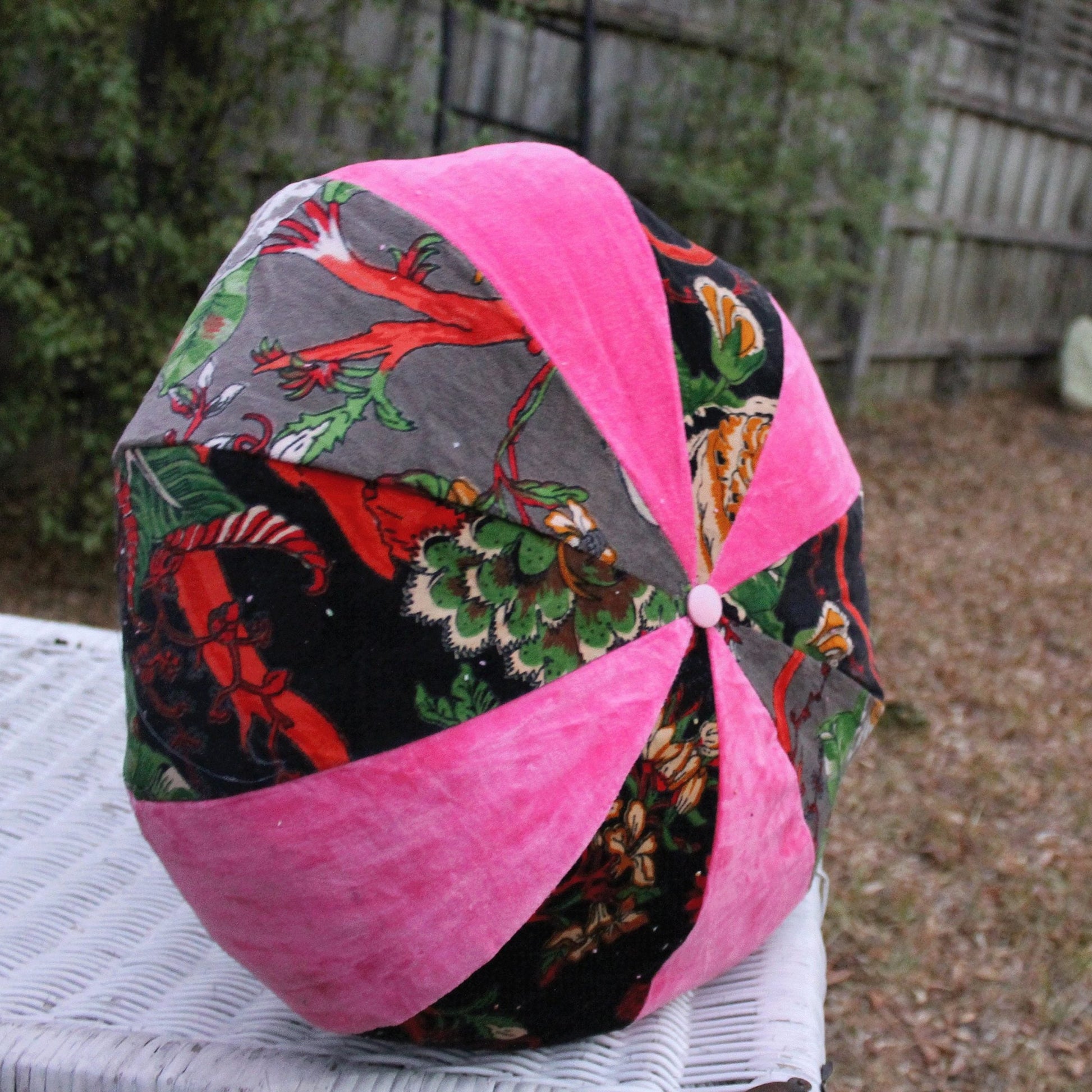 100% Cotton Velvet Cushion Cover - Gypsy Whimsy