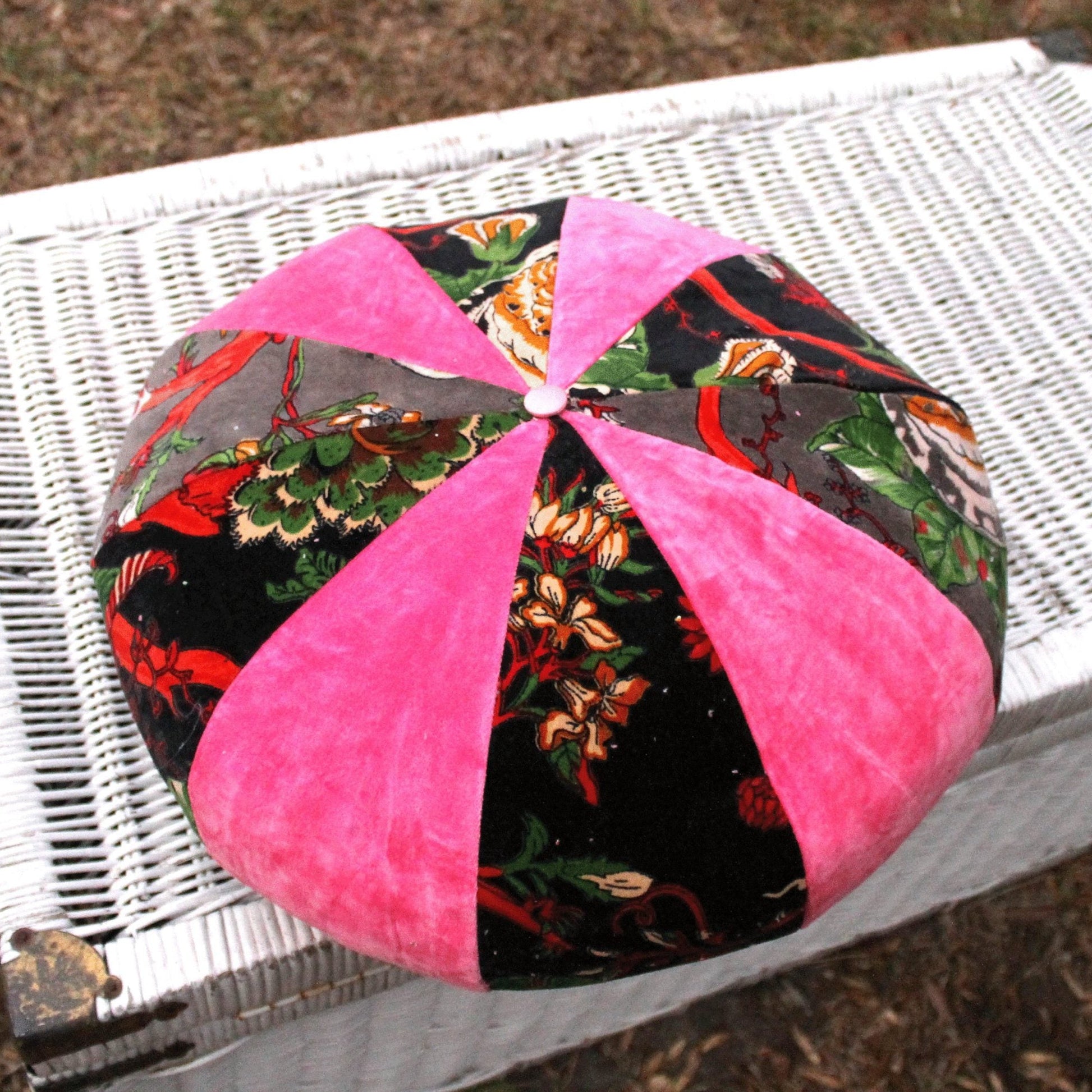 100% Cotton Velvet Cushion Cover - Gypsy Whimsy