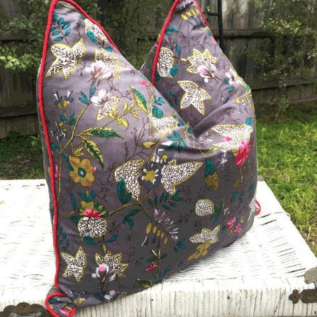 'Winged Harmony' 100% Cotton Cushion Cover