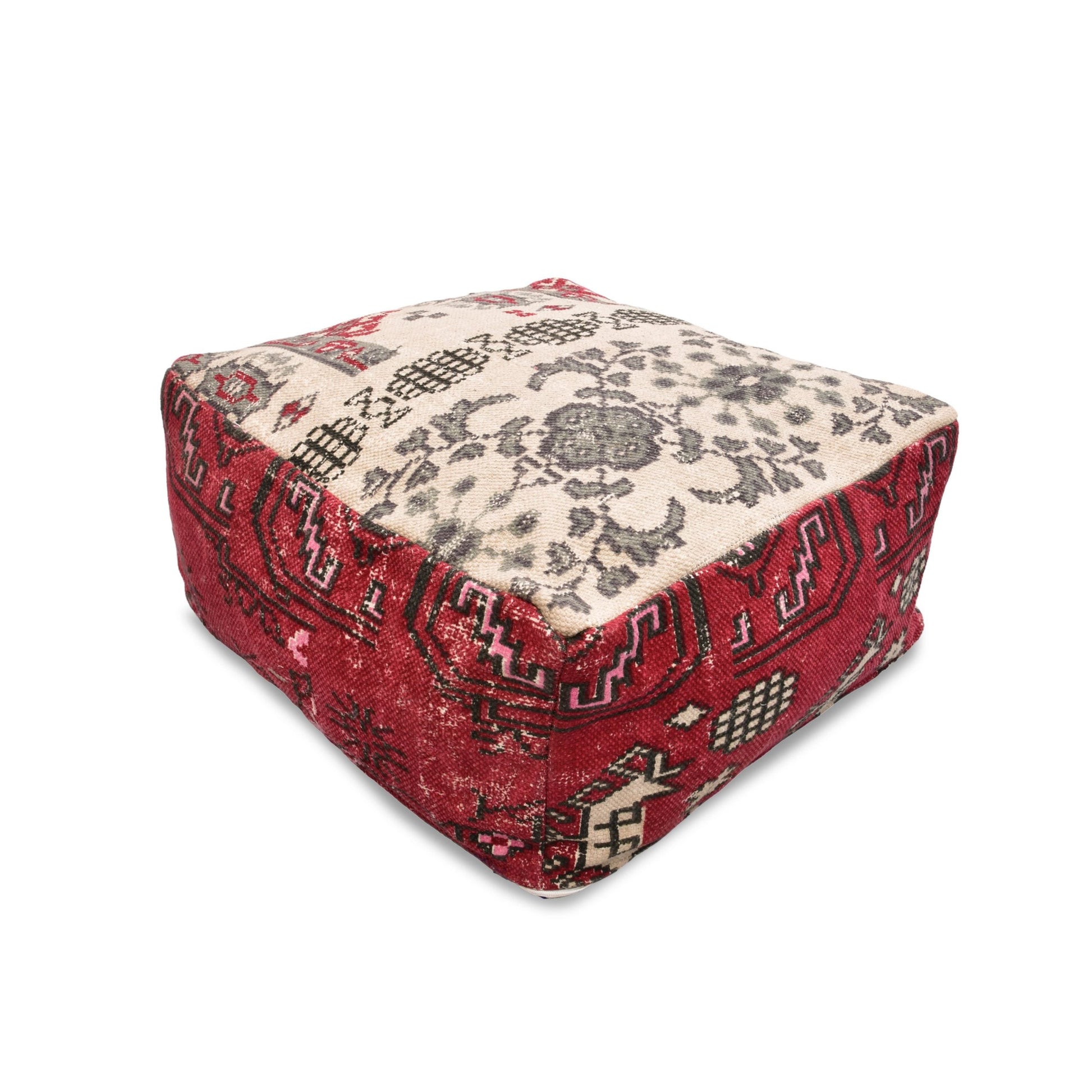 Moroccan Ottoman Cushion Cover, Pouf, Footstool - Mystical