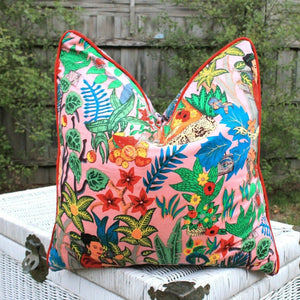 'Express Yourself In Frida' 100% Cotton Cushion Cover