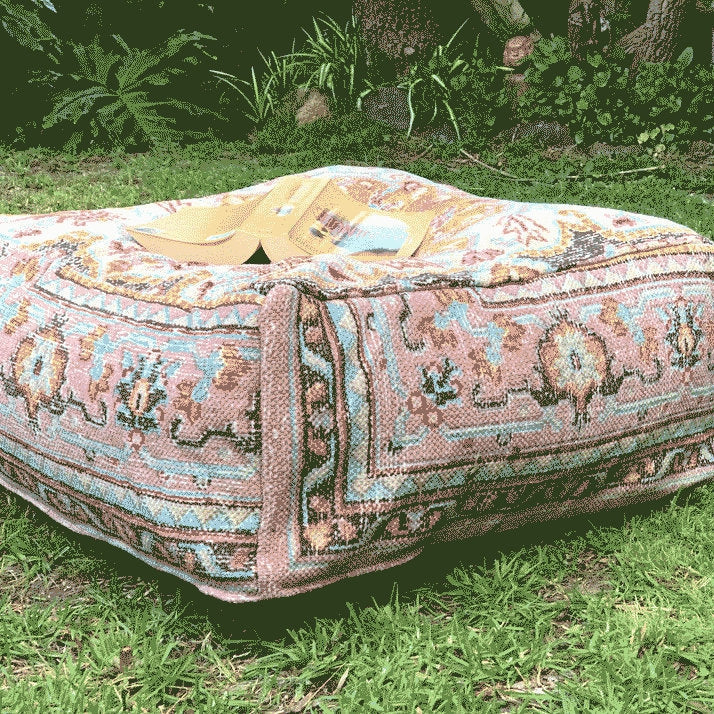 Moroccan Ottoman Cushion Cover, Pouf, Footstool - Picnic Spot