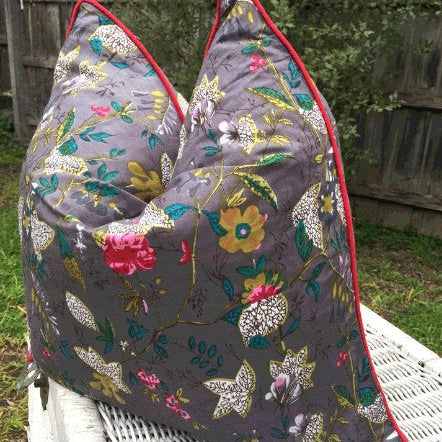 'Winged Harmony' 100% Cotton Cushion Cover