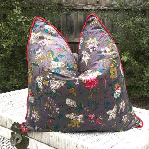 'Winged Harmony' 100% Cotton Cushion Cover