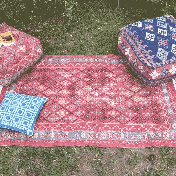 Artisan Kilim Fusion Rug 206x134cm