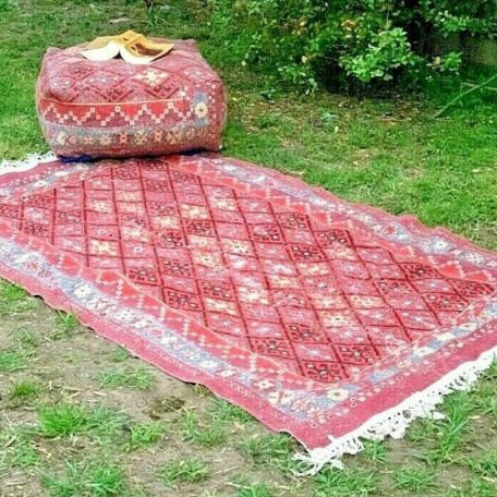 Moroccan Ottoman Cushion Cover, Pouf - Sultan Palace