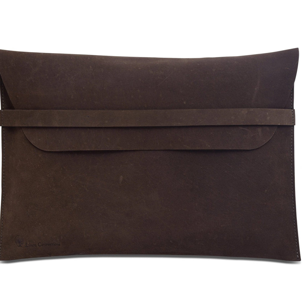 Handmade Leather Macbook sleeve - Elegant Look