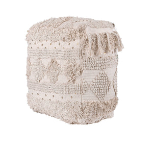 Moroccan Ottoman Cushion Cover, Pouf, Footstool - Aegean