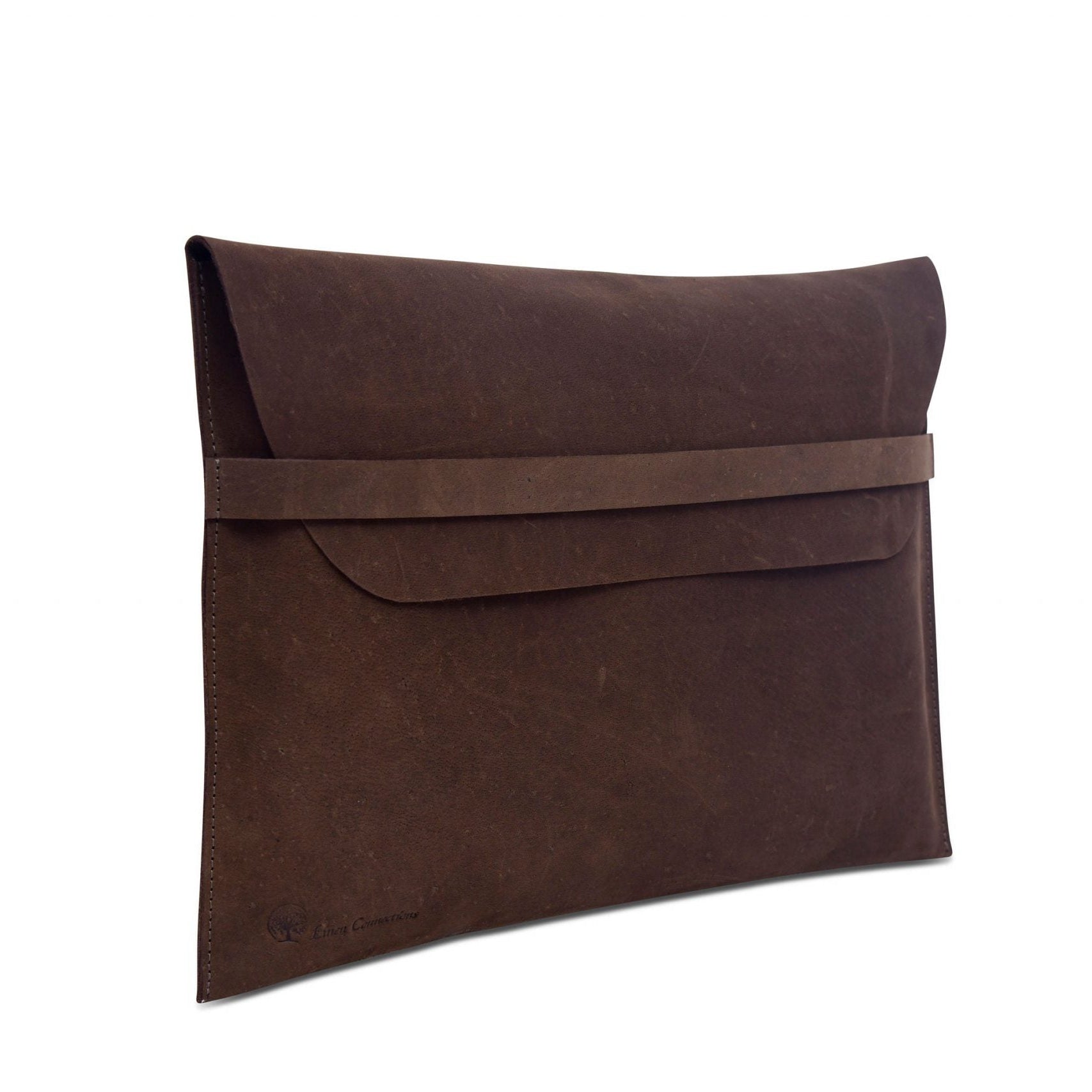 Handmade Leather Macbook sleeve - Elegant Look