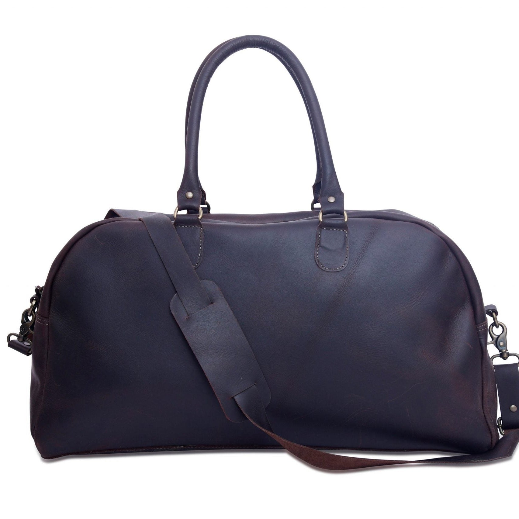 Leather Tote Bag - Weekender Nomad