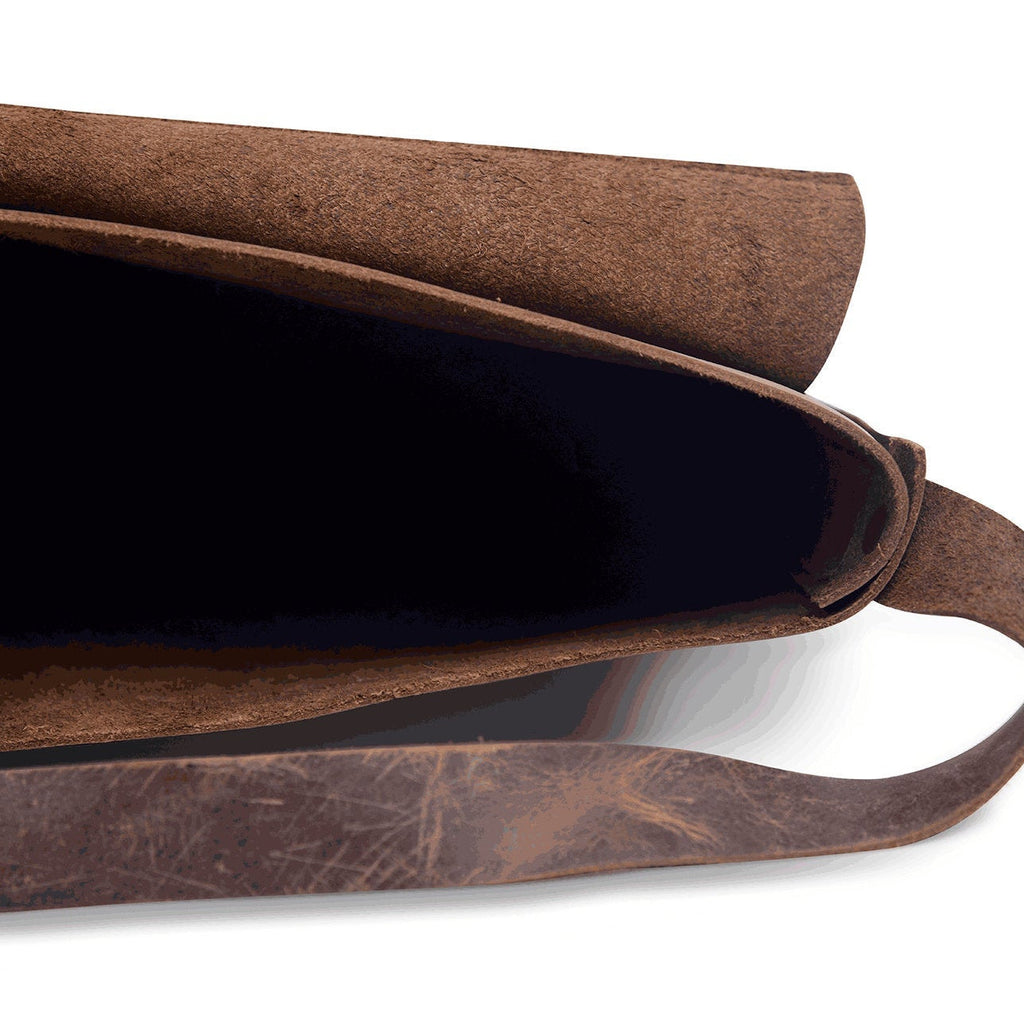 Men's Leather Bag - Vintage Elegance