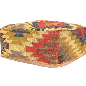 Moroccan Ottoman Cushion Cover, Pouf, Footstool - Byzantine