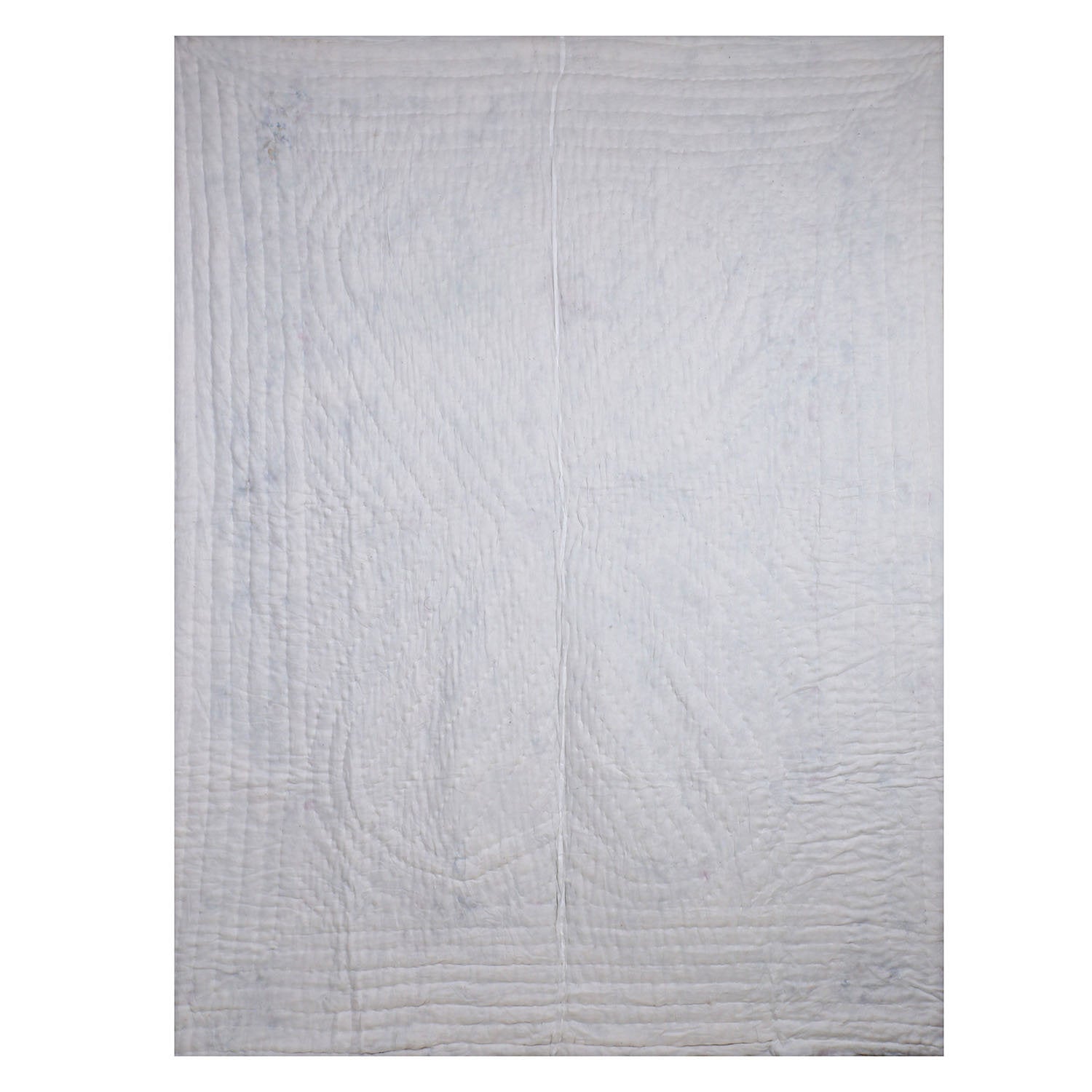 Linen Connections Kantha Quilt Blanket - White Bird