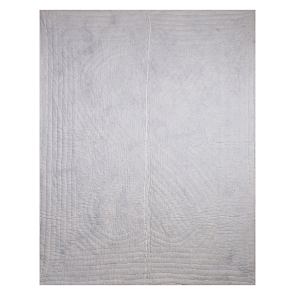 Linen Connections Kantha Quilt Blanket - Yellow Bird