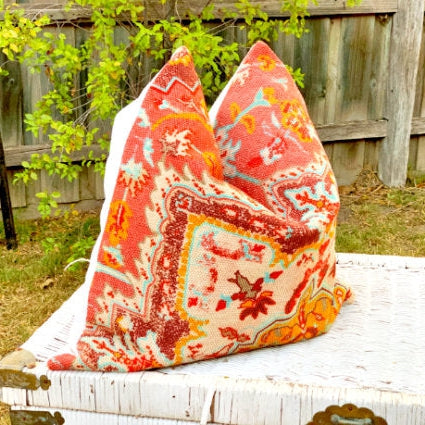 'Turkish Delight' 100% Cotton Beni Ourain Style Cushion Cover
