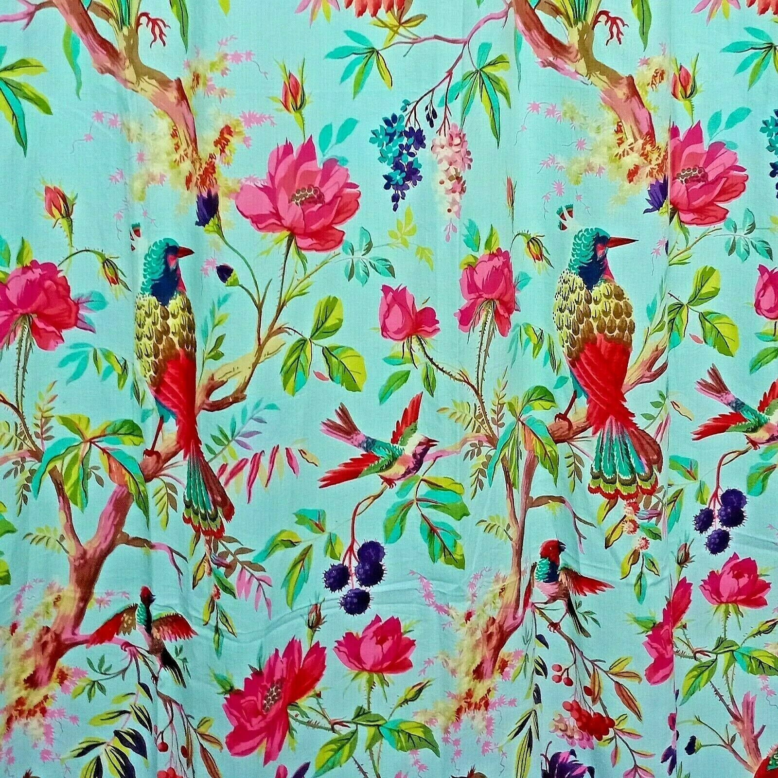 'Viva la Vida' 100% Cotton Boho Curtains