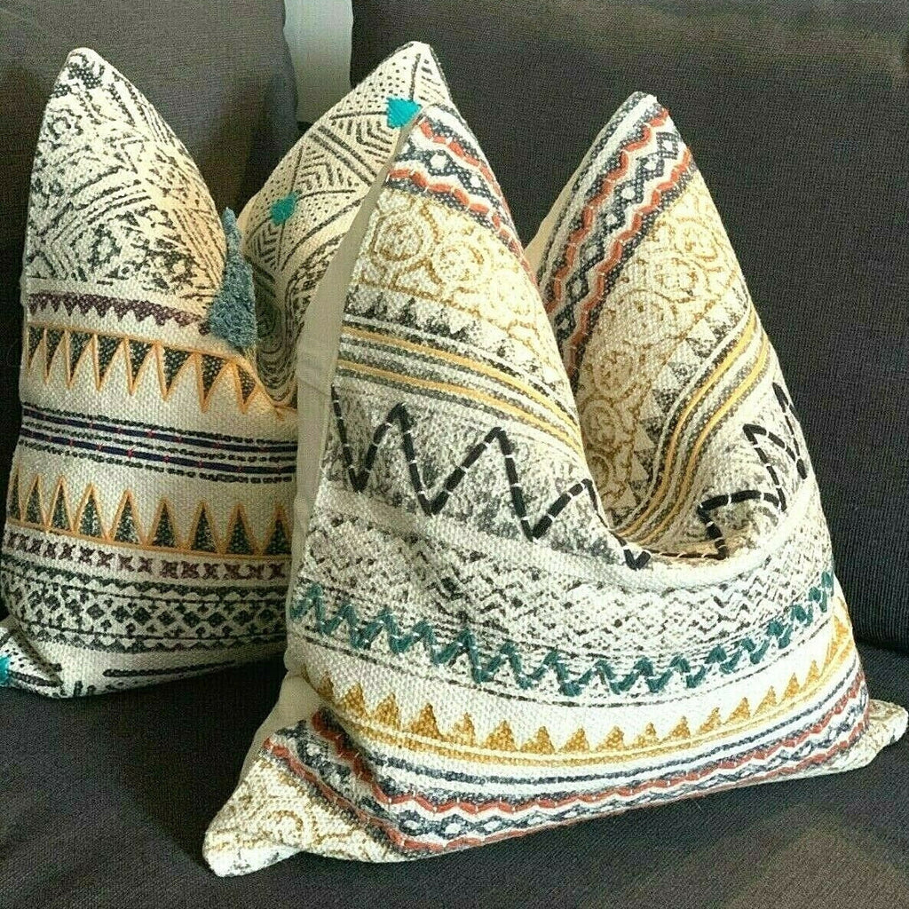 Moroccan Magic' 100% Cotton Berber Style Cushion Cover