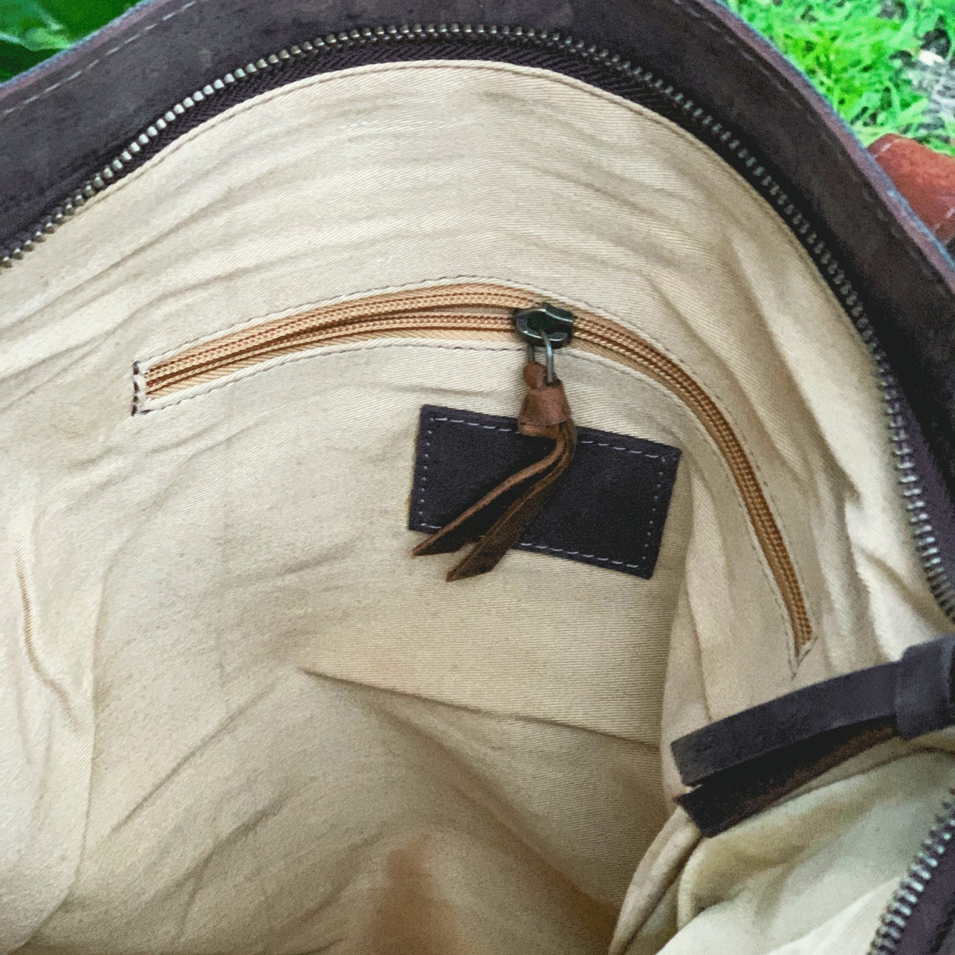 Waxed Canvas Tote Bag