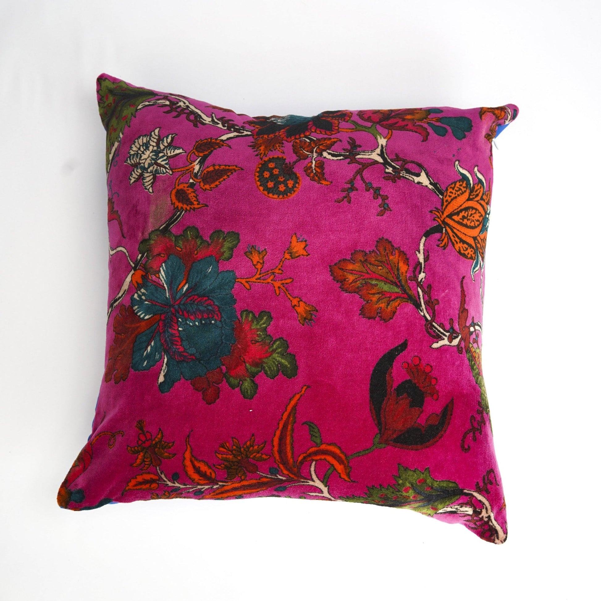 'Inspired by Kahlo' 100% Cotton Velvet Cushion Cover