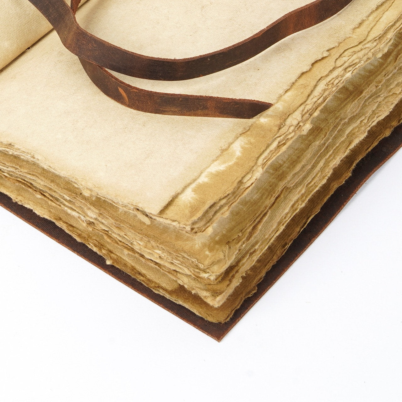 Antique Traveller's Vintage Leather Journal Book - A4 size
