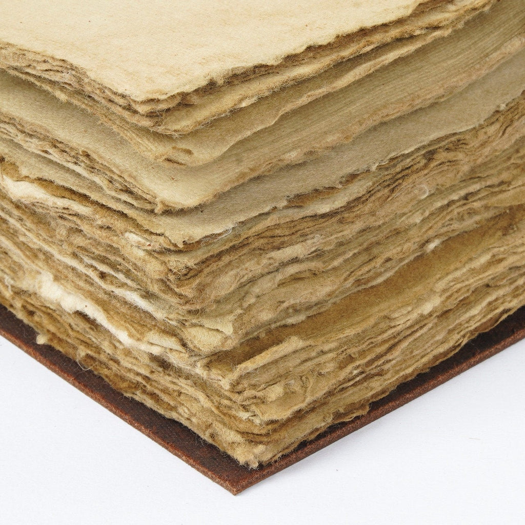 Antique Traveller's Vintage Leather Journal Book - A4 size