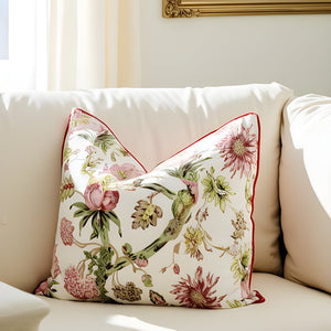 'Restful Refuge' 100% Handmade Cotton Cushion Cover